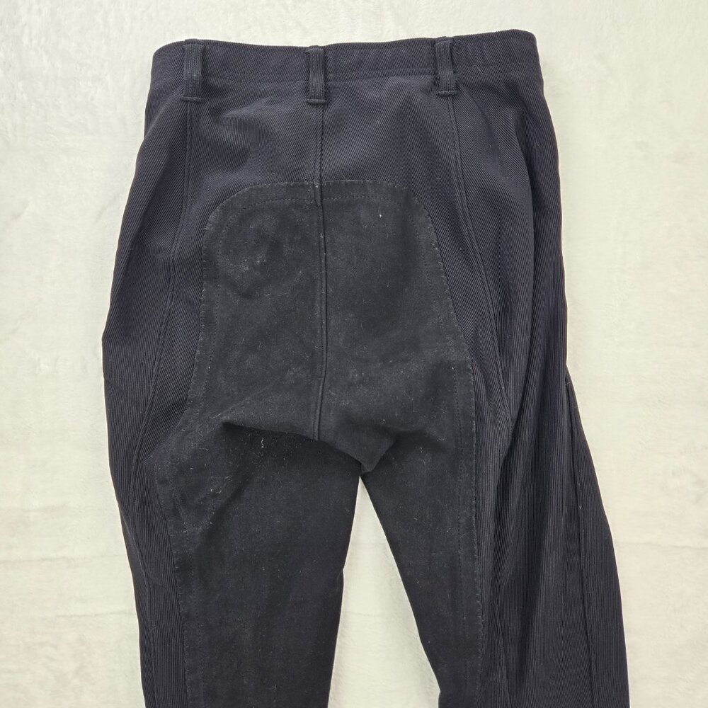 Irideon Cadence Full Seat Suede Breeches Riding Pants Black Large - Picture 4 of 6